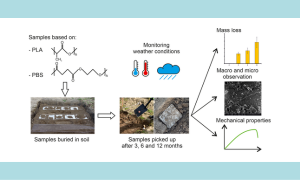 Degradation of bio-based film plastics in soil under natural conditions