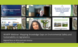 Webinar on Mapping Knowledge Gaps on Environmental Safety and Sustainability on Agriplastics